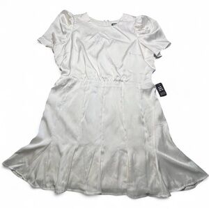 Express Cream Dress, XL